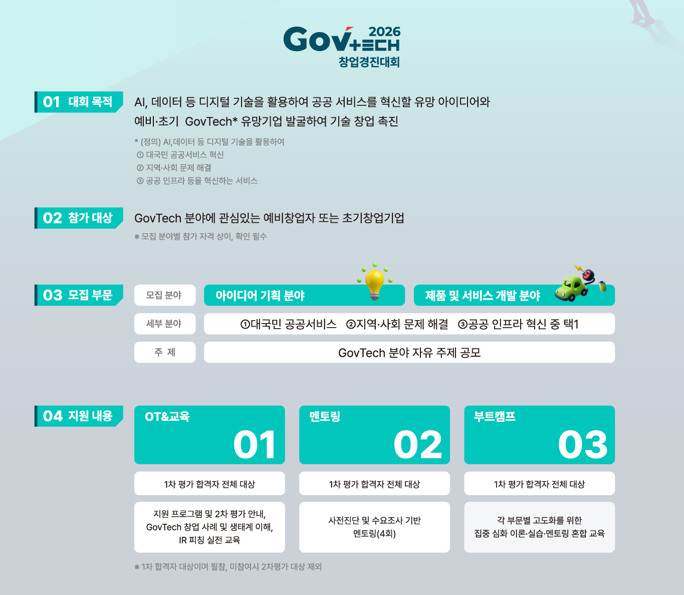 전체 프로그램 소개(주요일정)